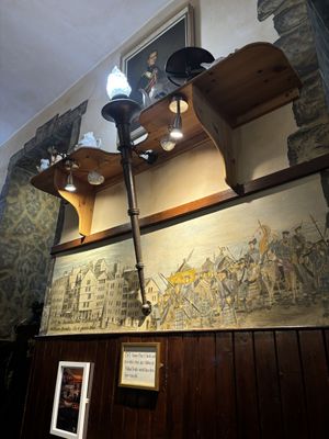 Interior  at Deacon's House Cafe in Edinburgh