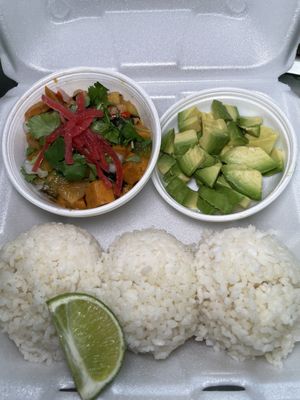 Rice bowl  at The Pass Kitchen in Altamonte Springs
