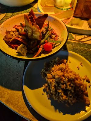 the dish at Casa del Tunel in Cartagena