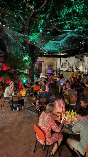 Atmosphere  at Casa del Tunel in Cartagena