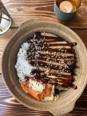 Vegetarischer Fisch aus Seitan  at Cobami in Darmstadt