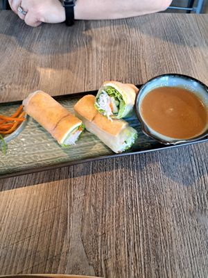 Tofu spring rolls at M&T Restaurant in Silverdale