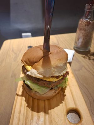 The best hambúrguer! at Vegan Burger House  in Rio De Janeiro