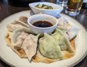 Dumplings  at Panda in Stockholm