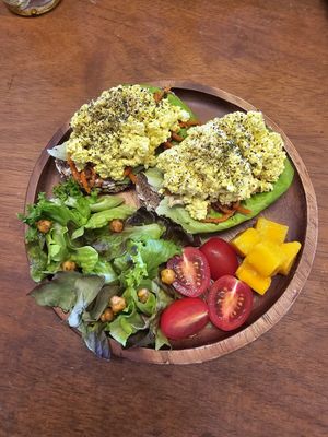 No egg sandwich at Cafe ohh good thing - 오굳띵 in Busan