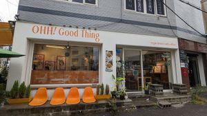 Entrance at Cafe ohh good thing - 오굳띵 in Busan