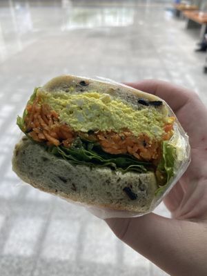 ‘Egg’ sandwich  at Cafe ohh good thing - 오굳띵 in Busan