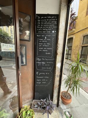   at Morning Glory Coffee & Brunch in Barcelona