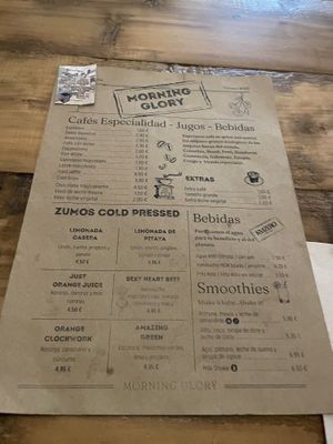 Drinks  at Morning Glory Coffee & Brunch in Barcelona