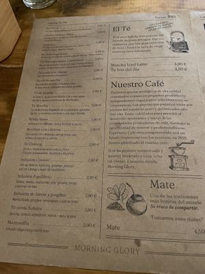 Drinks  at Morning Glory Coffee & Brunch in Barcelona