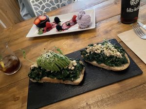   at Morning Glory Coffee & Brunch in Barcelona