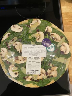 Pesto pizza  at Country Aire Market in Port Angeles