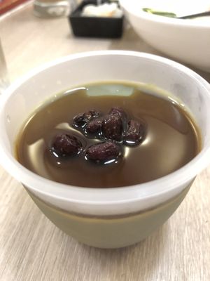 Matcha tofu pudding  at Yasai Shokudo - 有樹食 in Kaohsiung