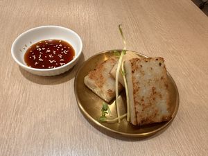 Pan Fry Radish Cake  at Yasai Shokudo - 有樹食 in Kaohsiung