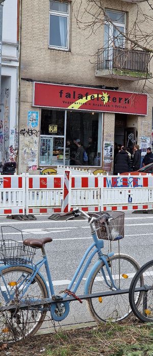  at Falafelstern in Hamburg