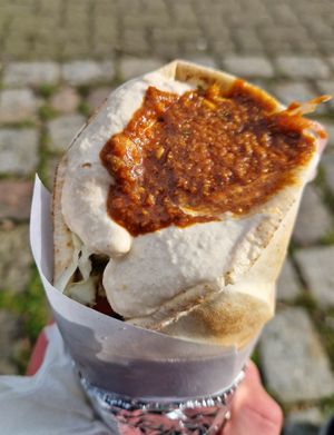 Sternfalafel vegan at Falafelstern in Hamburg