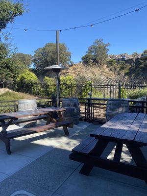 Cute Outdoor Area Great for Sunny or Chilly Day/Nights  at Sliver Pizzeria - Broadway in Oakland