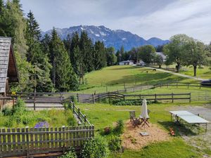 Aussicht vom Balkon  at Naturhaus Lehnwieser in Ramsau Am Dachstein