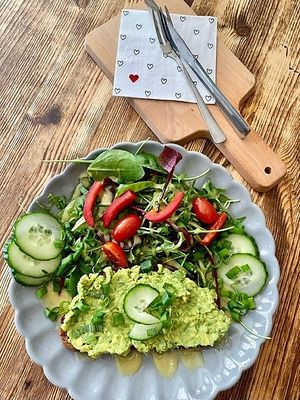 Avocado toast at Lavanderia - Café und Bistro in Stendal