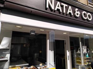 Storefront at Nata&Co in Bath