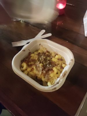 Mac n cheese at Fierce in Manchester