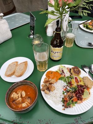 Lunch buffé  at Tradgardscafe - Slottstradgarden Ulriksdal in Solna