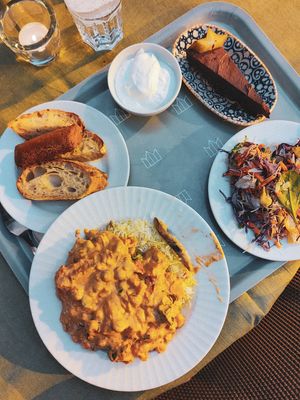  at Tradgardscafe - Slottstradgarden Ulriksdal in Solna