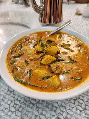 咖哩山猪肉 curry "pork" at Yi Da Jia Vegetarian 益大家素食 in Seremban