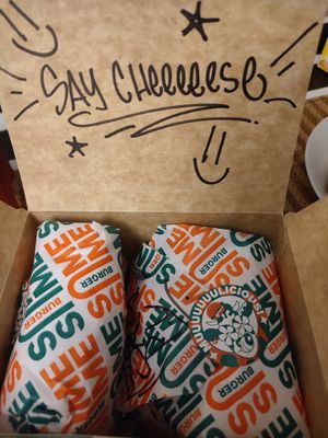 Barbaque and cheese burguers at Same Same Burger - Cloud kitchen in Madrid