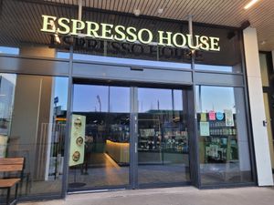 Entrance  at Espresso House in Sandnes