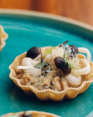 Snack mushroom at Restaurant Zoe in Bern