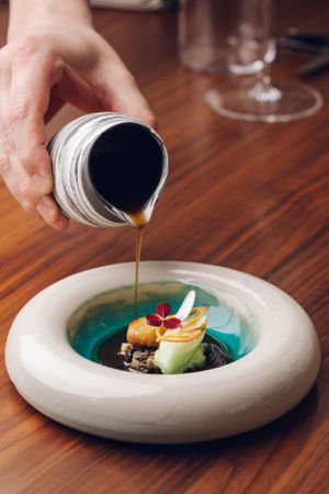 Amuse Bouche at Restaurant Zoe in Bern