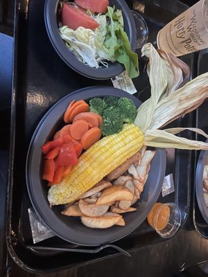 Vegetable Plate  at Three Broomsticks  in Osaka