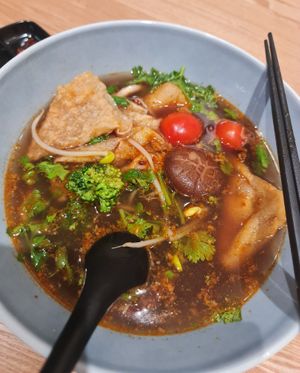 Mala Soup base ~26/4/23 at Ascend Vegetarian 蔬升 in Central Singapore