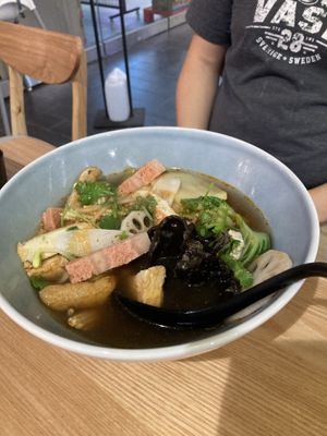 Medium mala tang soup  at Ascend Vegetarian 蔬升 in Central Singapore