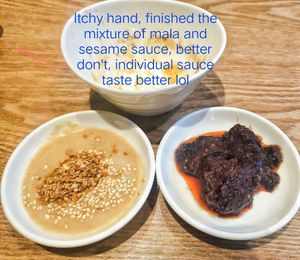 I finished at least 2 plates of each mala and sesame sauce every single visit at Ascend Vegetarian 蔬升 in Central Singapore
