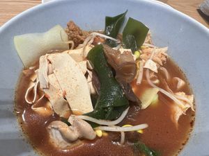 Tomato broth is as good as HDL! 8/10  at Ascend Vegetarian 蔬升 in Central Singapore