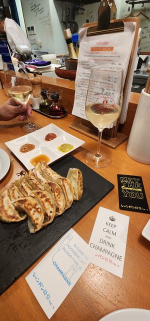  at Champagne and Gyoza Bar - Minota in Tokyo