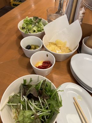   at Champagne and Gyoza Bar - Minota in Tokyo