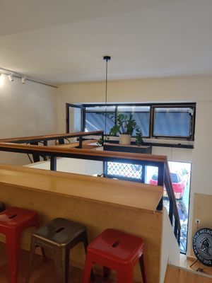 Upstairs at My Little Melbourne in Budapest