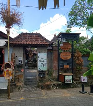 Street frontage at Compound's Warung - In Da Compound Warung in Gianyar