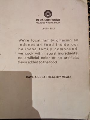  at Compound's Warung - In Da Compound Warung in Gianyar