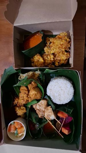 Vegan Nasi Campur 😚👌🏼 at Compound's Warung - In Da Compound Warung in Gianyar