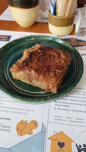 Cuca de banana at Gateria Cat Cafe   in Sao Paulo