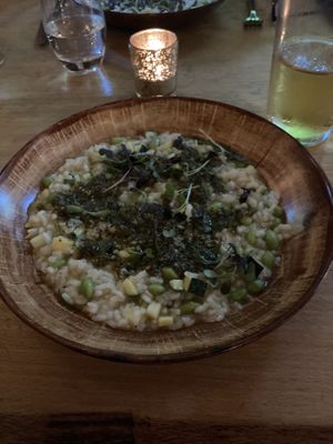 Risotto  at The Treehouse Restaurant in Alnwick