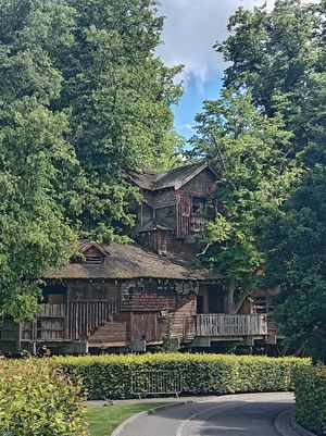 Exterior at The Treehouse Restaurant in Alnwick