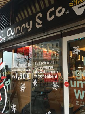 entrance at Curry Co in Leipzig