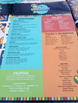  at La Cantina in Myrtle Beach