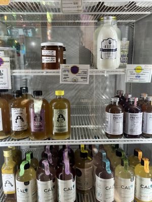 Kombuchas !   at Tierra Santa BCS - Collaborative Coffee Shop in Todos Santos