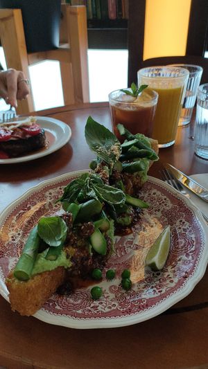 Focaccia at Lychees in Warsaw